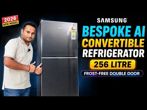 Latest Samsung 256 Litre Convertible Refrigerator 2026 🔥 Full Review | Samsung 236L vs 256L Fridge