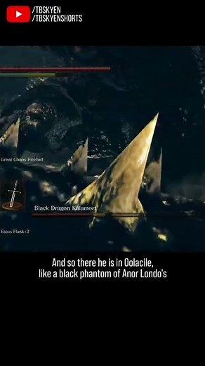 Kalameet is the grudge of dragons against Anor Londo || Dark Souls Analysis