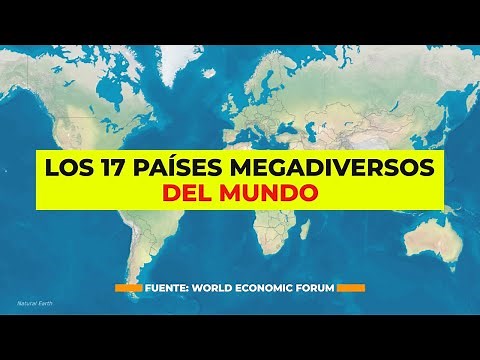 Los 17 países megadiversos del mundo