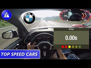 2021 BMW X5 40i TOP SPEED DRIVE ON GERMAN AUTOBAHN / Dragy acceleration 0-100/100-200 km/h