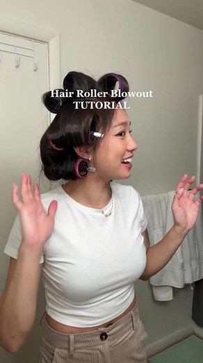 Roller Blowout Hair Tutorial with Revlon Brush