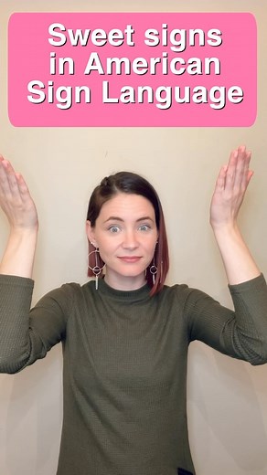 Sign Language 101 | Sweet signs in ASL 🎂🍭 🍬 If you would like to get started learning ASL check out our online courses. 15% OFF your first order. Click the... | Instagram