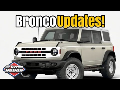 2026 Ford Bronco UPDATES - Major Changes?