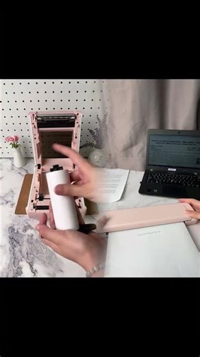 ASMR Unboxing Phomemo D520BT Shipping Label Printer⁠#asmr #smallbusiness