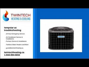 tempstar ac troubleshooting