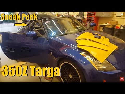 Builds: Tyler's 350Z Targa sneak peek | AnthonyJ350