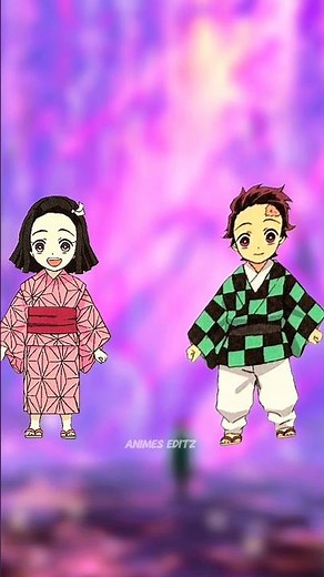 Tanjiro And Nezuko Age Evolution #demonslayer #kimetsunoyaiba #anime