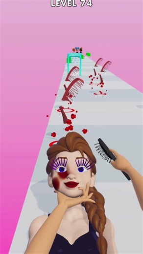 Fun Game, Cute Girl Makeup 💄 level 74 #shorts #foryou #mobilegame