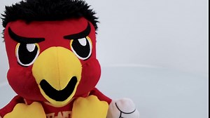 Bleacher Creatures Atlanta Hawks Harry The Hawk Mascot Kuricha Sitting Plush- Soft Chibi Inspired Mascot