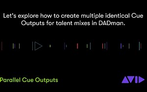 Pro Tools Tech Tip - Parallel Cue Outputs(并行Cue输出)