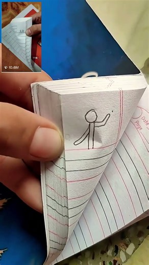 Flip book next part 👀 #stickman #flipbook #art