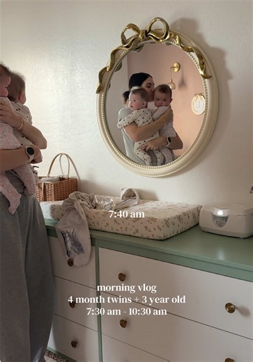 Surviving Mornings with Twins: A Real Morning Routine