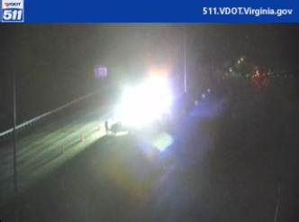 Eastbound lanes of I-64 in Hampton closed due to crash