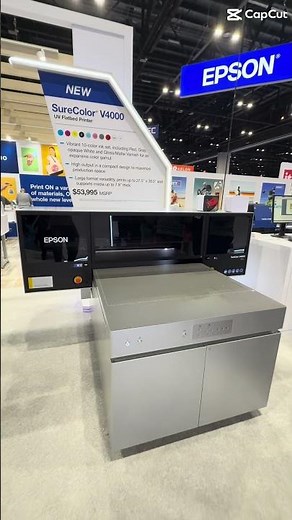 Epson SureColor V4000 UV Printer First Look!