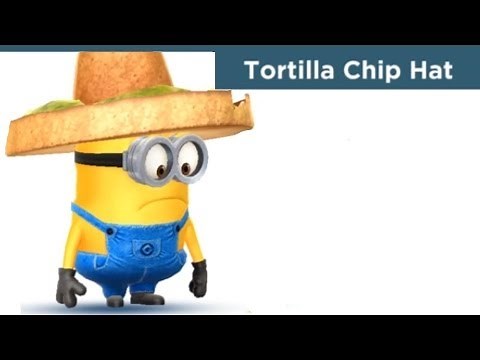 Despicable Me: Minion Rush - Tortilla Chip Hat Costume