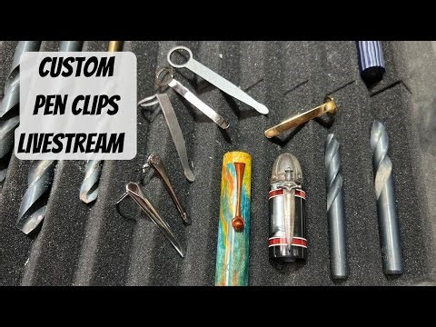 Custom Pen Making - Clips
