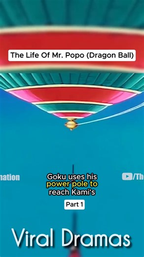 The Life Of Mr. Popo (Dragon Ball) Part 1 #dragonball #ultrainstinct #animetiktok #goku | Viral Dramas