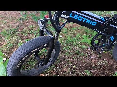 Lectric Xp Suspension fork Upgrade & Test