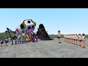 ALL FNaF Security Breach VS HELLO NEIGHBOR In Garry's Mod!