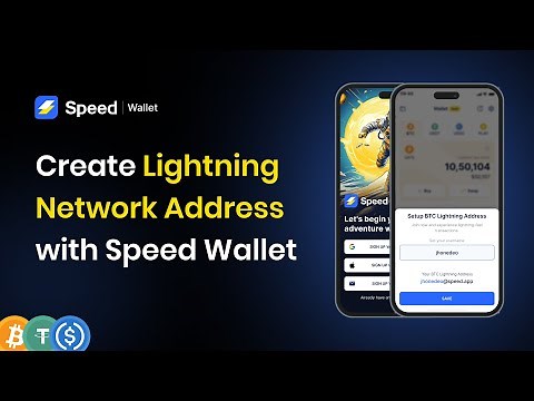 How to create Lightning Network Address with Speed Wallet? | Claim your unique LN Address with Speed