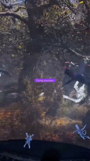 Flying monkeys #wizardofoz #wicked #sphere #lasvegas #philippines