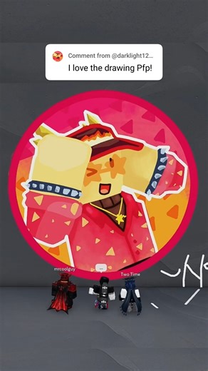 I draw Your PFP on Roblox #shorts #roblox #art