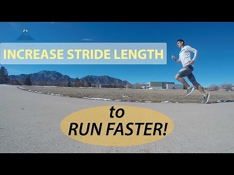 HOW TO INCREASE STRIDE LENGTH FOR SPEED! FASTER RUNNING TECHNIQUE EXERCISES