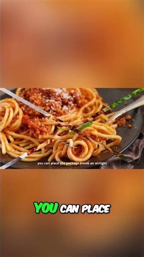 Spaghetti Storage Room Temp, Fridge, or Freezer