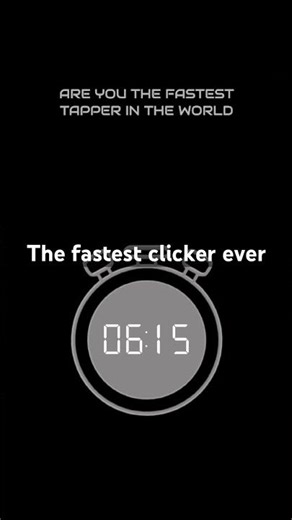 The fastest clicker ever