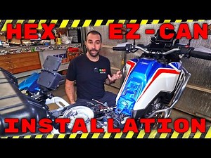 Honda Africa Twin Hack: EZ-Can Install Made Simple