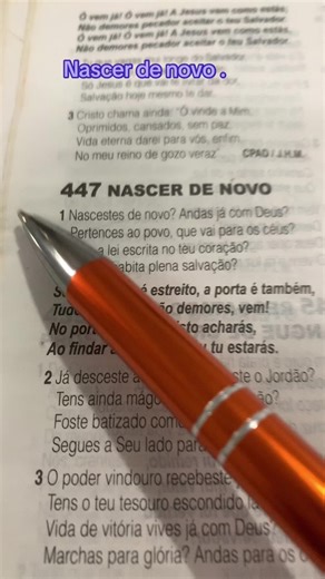 Nascer de novo . Hino 447 da harpa cristã. #foryoupage #hinosdaharpacrista #hinosantigos #louvoresevangelicos #Louvor