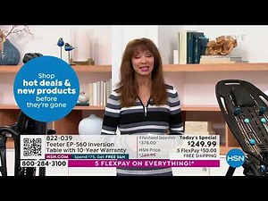 Teeter EP560 Inversion Table with 10Year Warranty