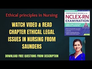 Ethical Principles in Nursing| Must Know topic for NCLEX exam| Saunders NCLEX Review