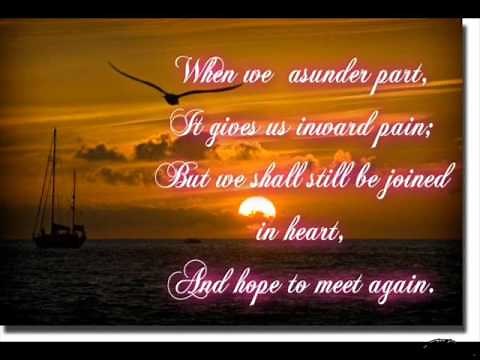 Blest Be the Tie That Binds with lyrics