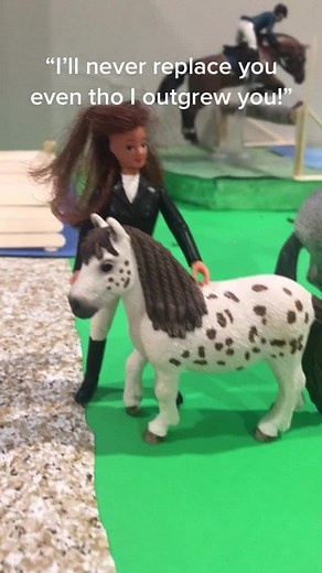 Equestrian Schleich Horse Roleplay with Backstabber Pony