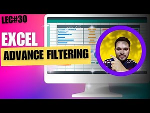 Advance Filtering in Excel | Microsoft Excel | Excel Expert | Excel Tips and Tricks |