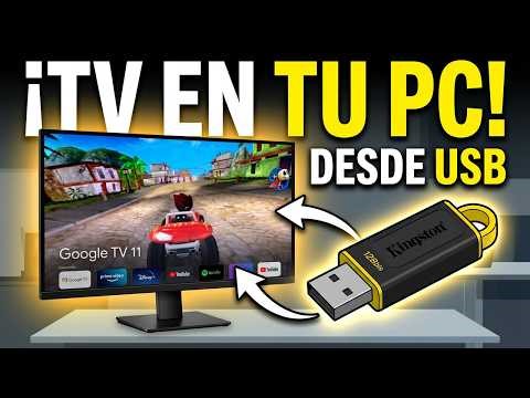 Amazing! Google TV 11 on a USB drive: Works on modern and older PCs