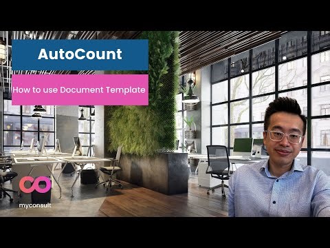 AutoCount - How to simplify your life with Document Template