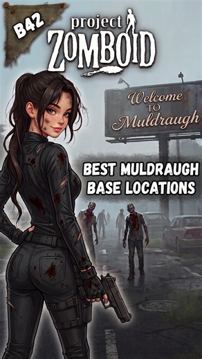 THE BEST Muldraugh Base Locations for Beginners & Veterans in Project Zomboid Build 42