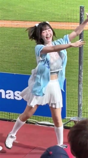 2025/07/26 籃籃 籃靖玟 勝利飛船 ( 樂天桃猿 台鋼雄鷹 ) #cheerleader #啦啦隊 #치어리더 #台湾チア #台湾野球