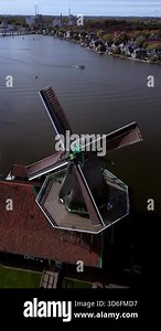 Zaanse Schans on the Zaan Netherlands