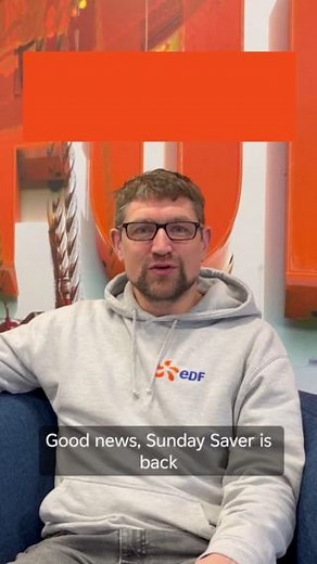 The opt-in window for March’s Sunday Saver challenge is now open! 🚨🚨🚨 Don’t miss out on your chance to earn some free electricity – make sure you sign up in your MyAccount Energy Hub by Sunday at 11:59pm. Want to know more about Sunday Saver? Click here: www.edfenergy.com/sundaysaver | EDF