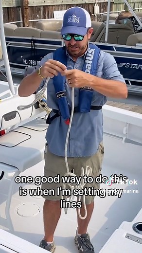 2.7K views · 19 reactions | Boating Tip: an easy way to organize your dock lines #boating #learntoboat #boatingtips #yourbridgetoboating #BOAT #lakehopatcong #highlandsnj #bridgemarina | Bridge Marina, Inc. | Facebook