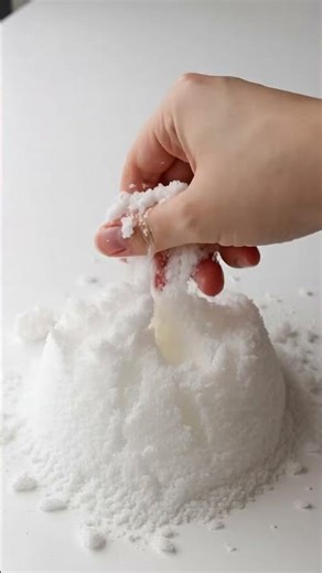 Snow Crunchy Slime ASMR — Super Satisfying Crunchy Sounds