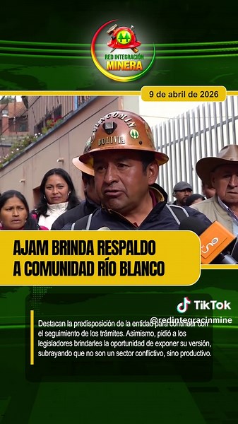Videos de Red Integración Minera (@redintegracinmine) con “sonido original - Red Integración Minera”