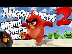 The NEW Angry Birds 2 MOVIE MOD (GTA 5 PC Mods Gameplay)