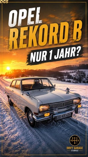 Opel Rekord B: Nur 1 Jahr gebaut?