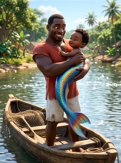 Obi's Encounter with a Baby Mermaid: An African Folktale