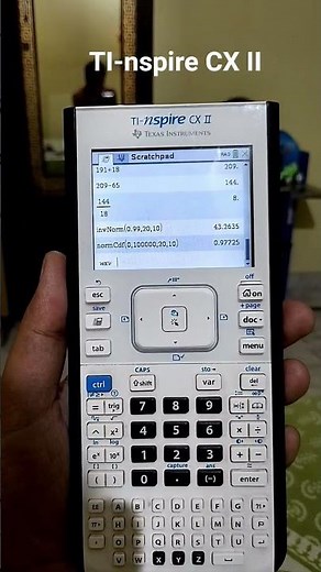 TI nspire CX II