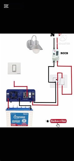 Inverter Connection || Learn How to Do Inverter Wiring || #shorts #wiring #youtubeshorts